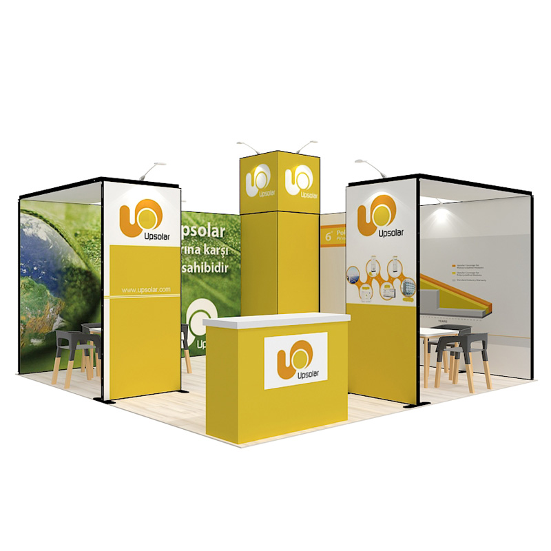 China Modular Reusable Exhibition Display Booth For 5X5m