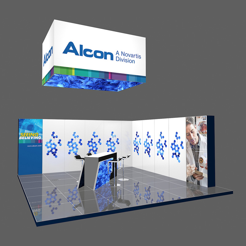 20X20 Reusable Modular Shell Scheme For Trade Show Display