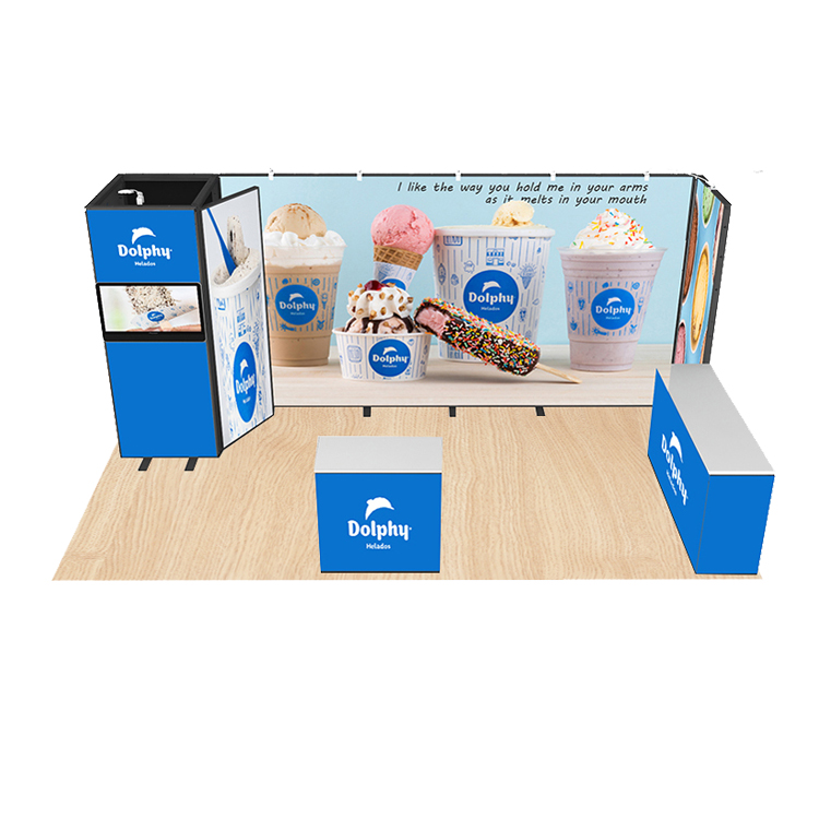 2020 New Modular Custom Exhibition Stand Design Trade Show Booth