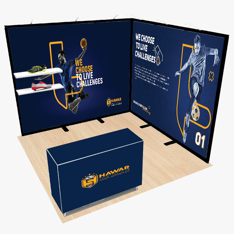 10x10 Modular Collapsible Exhibition Booth for Trade Show