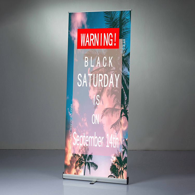 200cm advertising roll up banner stand