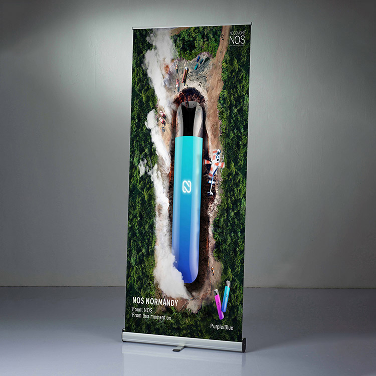 Custom printed advertising Banner Roll Up