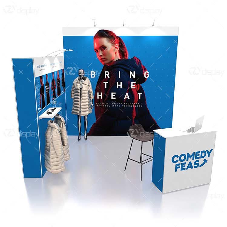 10x10 clothes Trade Show Display Booth