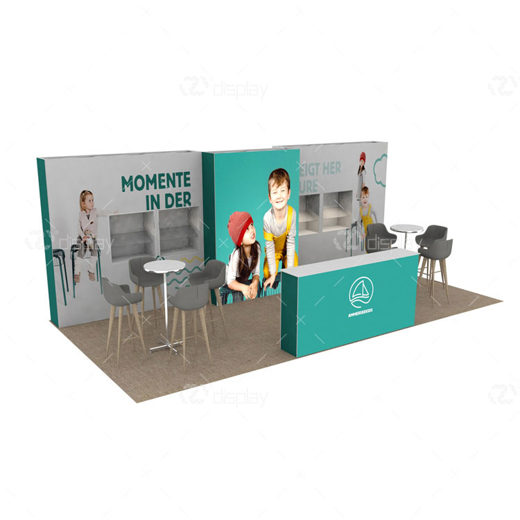 10x20ft Exhibit Stand Displays Wall Material Trade Show Booth